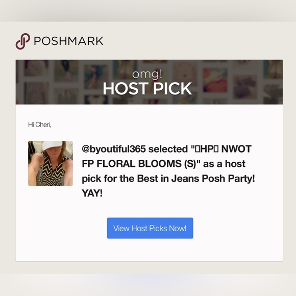 💫HPx2💫 NWOT FP FLORAL BLOOMS (S) - Picture 17 of 17